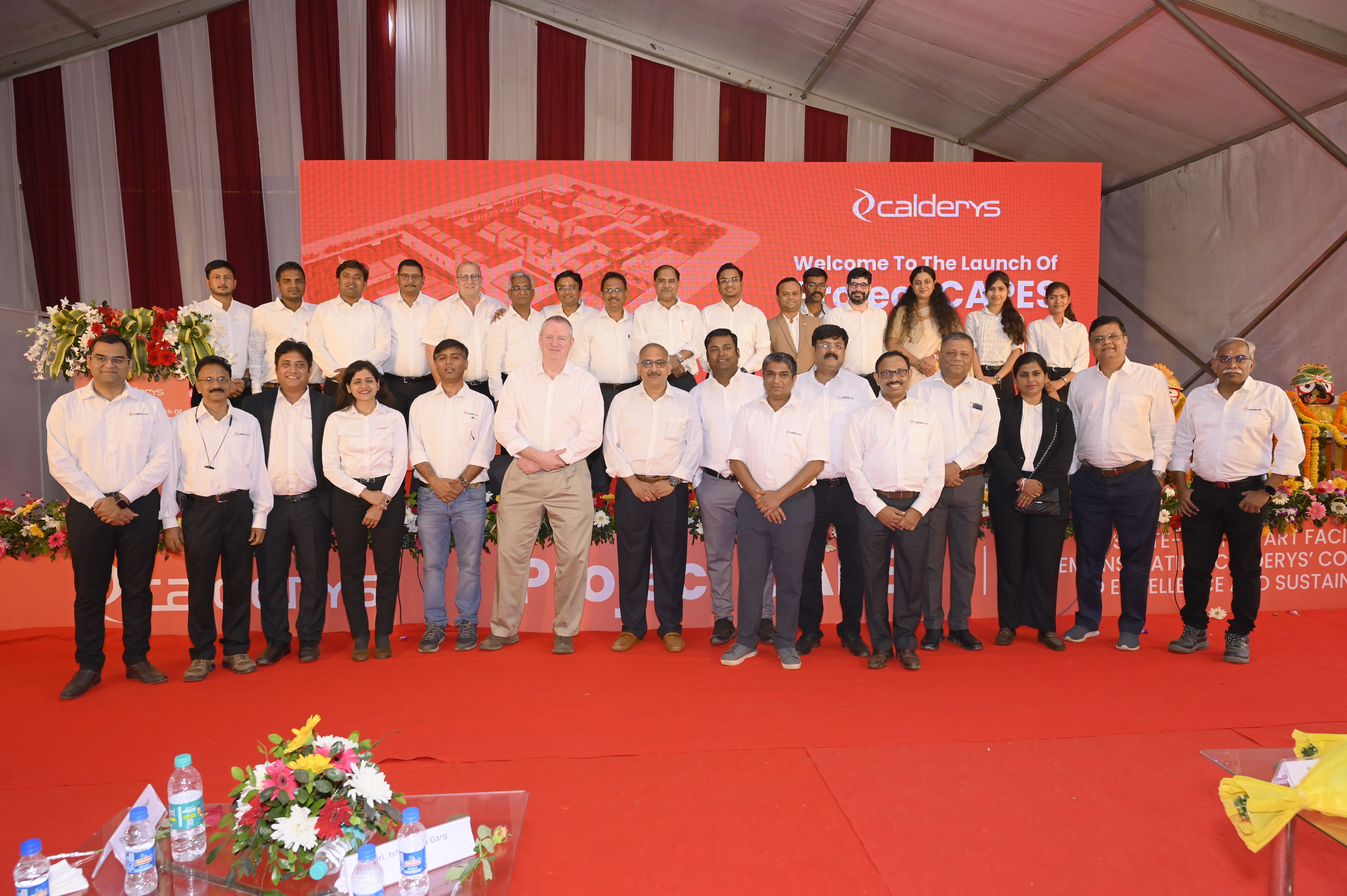 The announcement event was held late March 2024 and was attended by key figures, including Michel Cornelissen and Ish Garg alongside government officials, customers, and employees. 