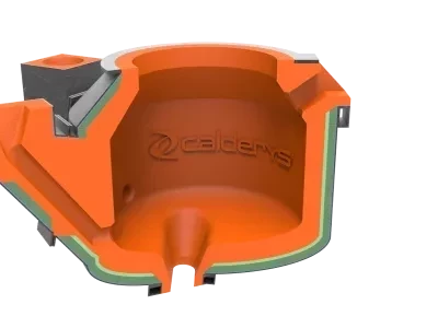 Channel holding furnace