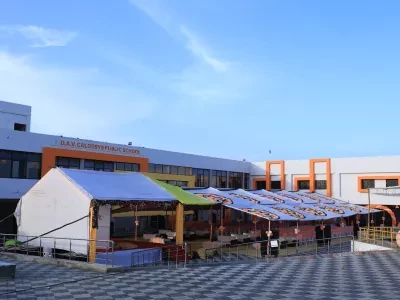 School in Wankaner, India