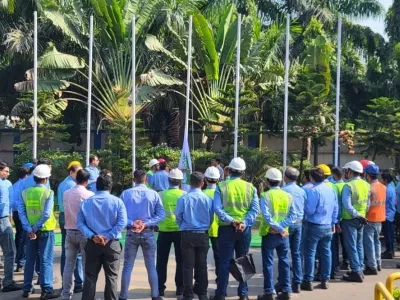 safe.day celebrations at Calderys plant in India