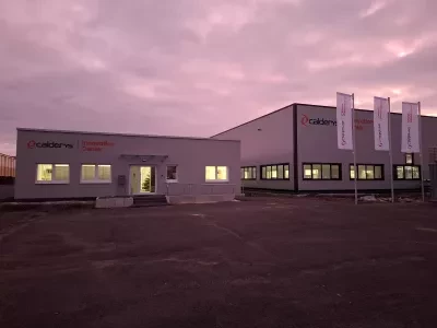 Calderys' innovation center in Neuwied - Outside view