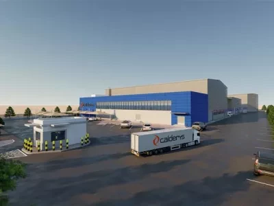 3D view of Calderys' plant in Saudi Arabia - OASIS project