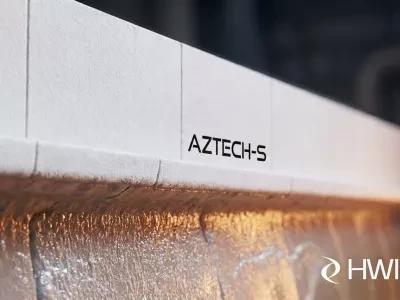 AZTECH-S HWIs next-generation refractory solution engineered for glass furnace superstructures