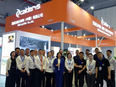 Calderys team at Metal China 2026