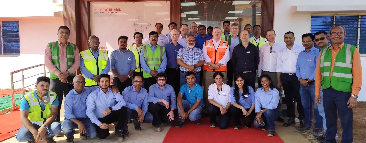 Calderys celebrates key progress at its new facility in India with leadership visit and milestone ceremony 