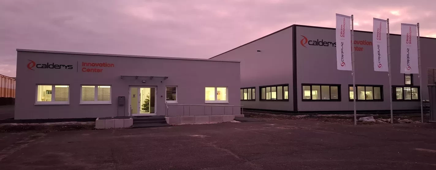 Calderys' innovation center in Neuwied - Outside view