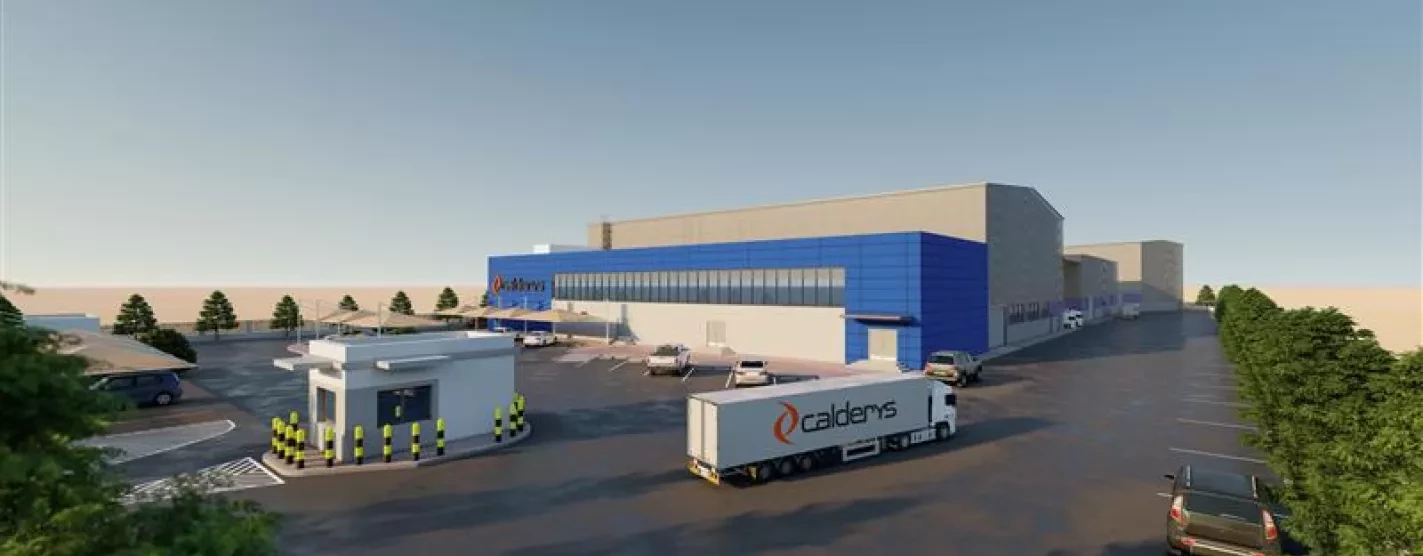 3D view of Calderys' plant in Saudi Arabia - OASIS project
