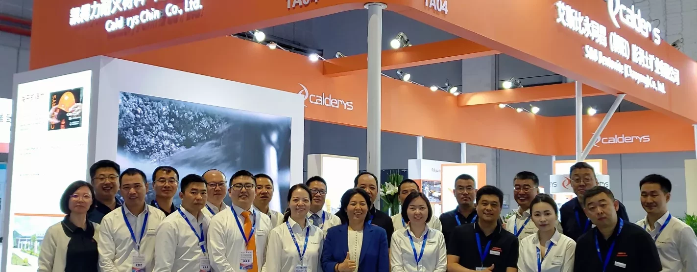 Calderys team at Metal China 2026