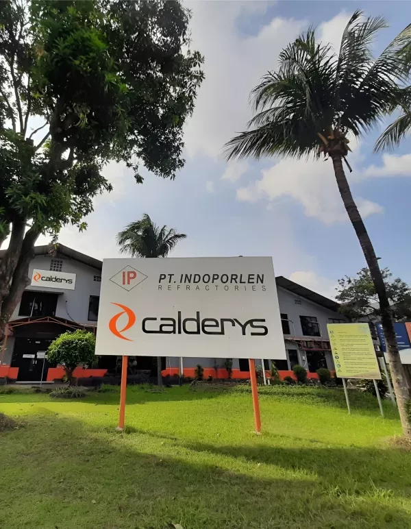 Calderys plant in Indonesia