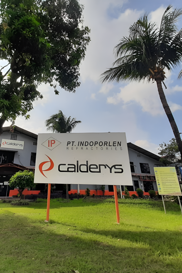 Calderys' plant in Indonesia