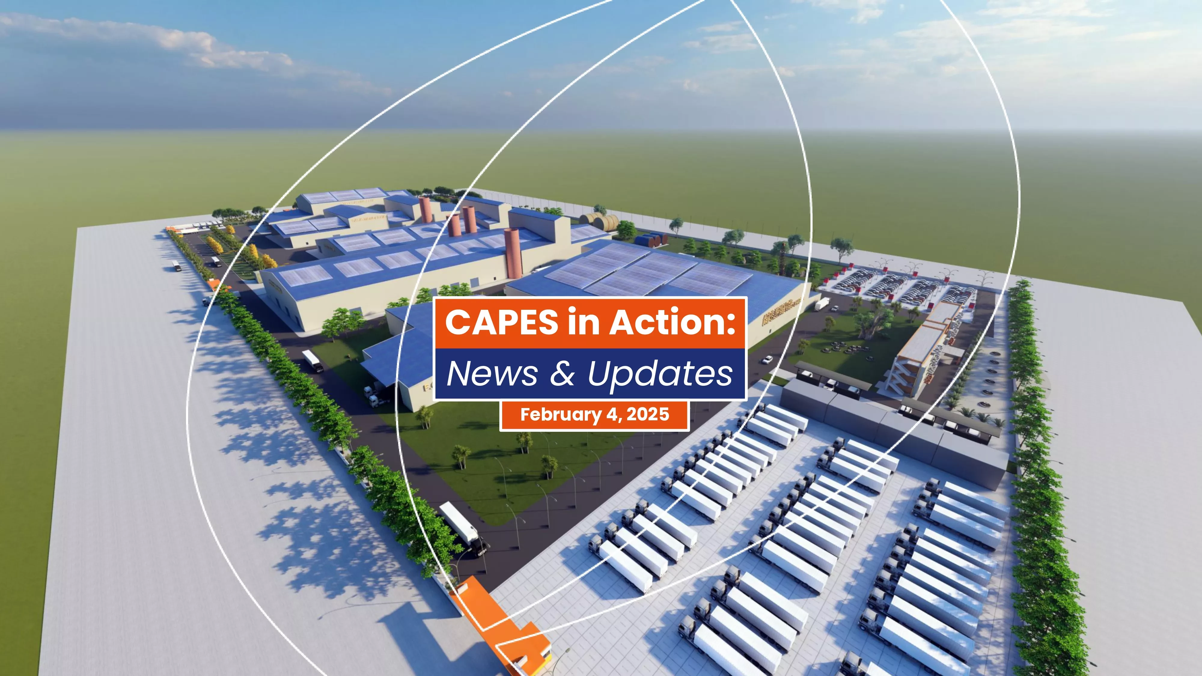 3D view of CAPES project