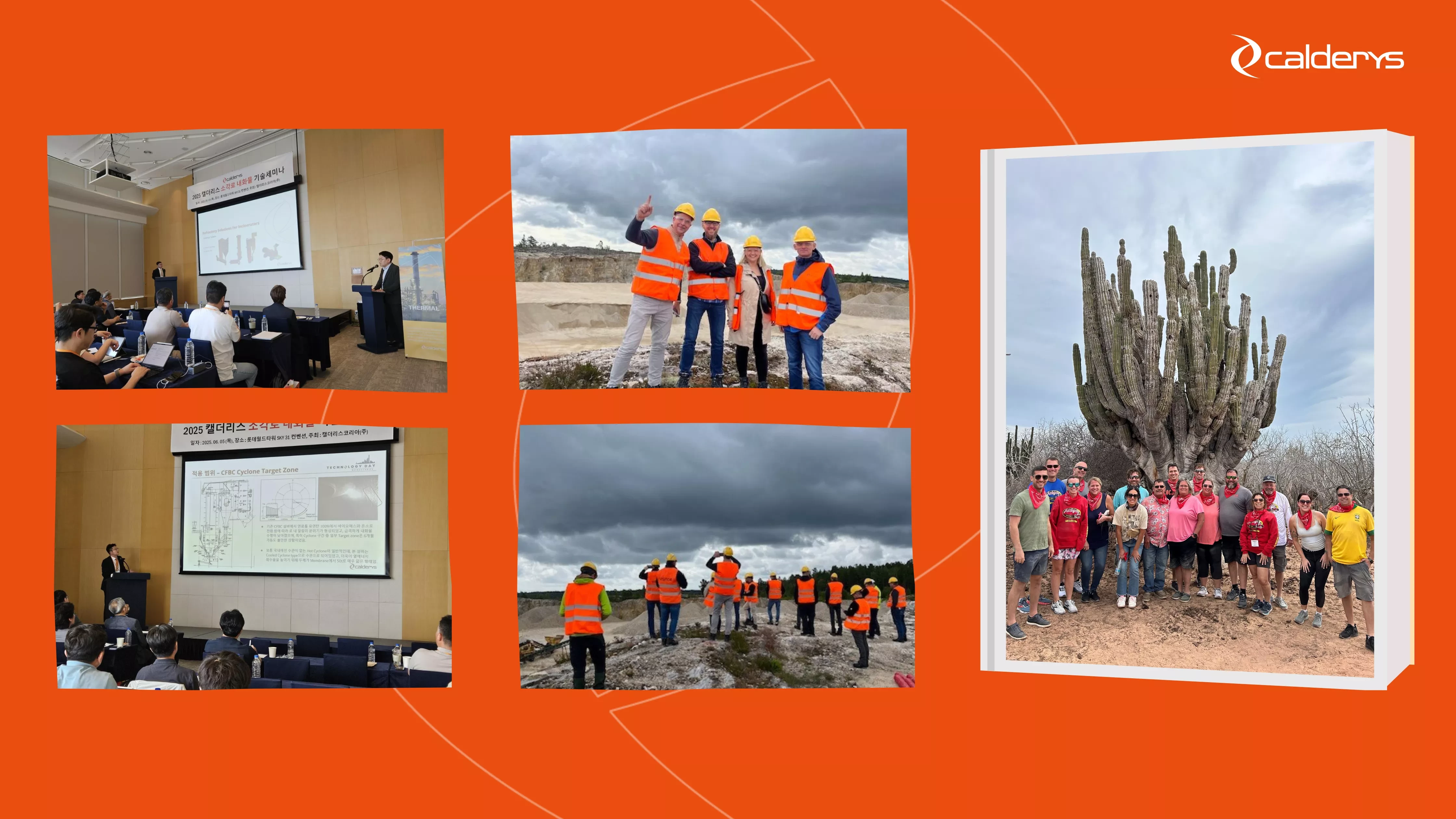 Calderys' customer events across the globe 