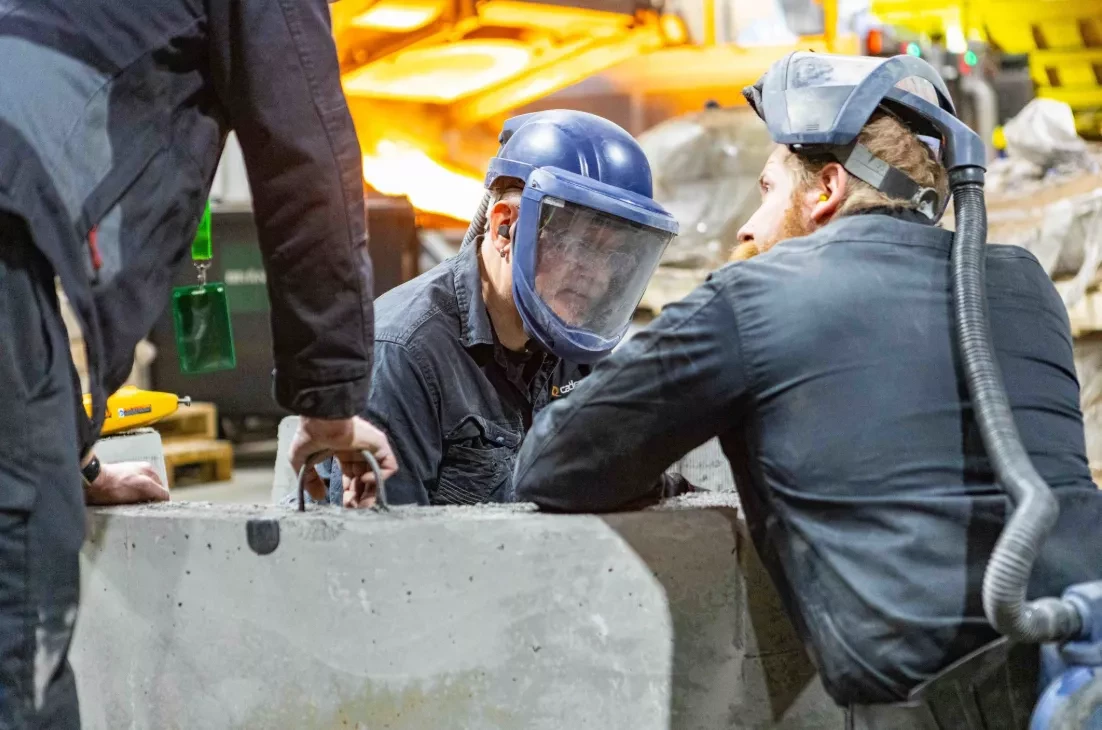 Calderys' technical team